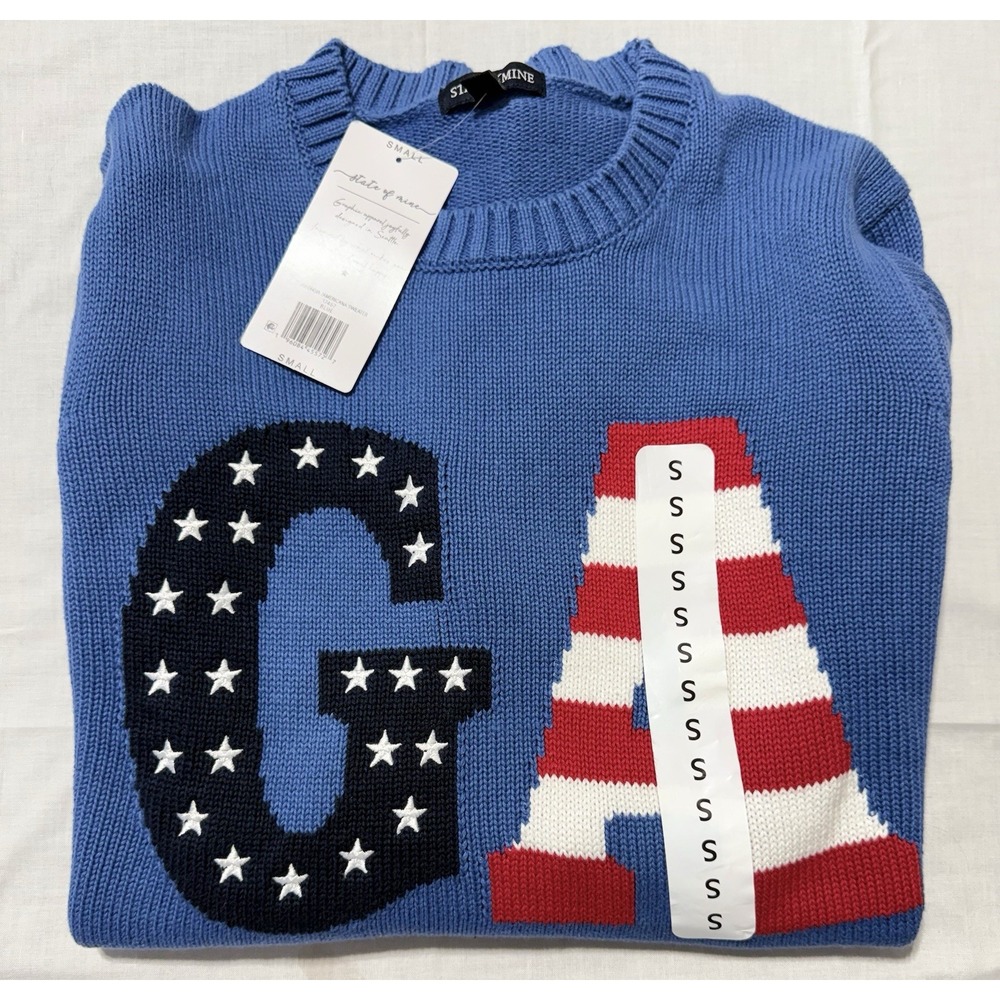 NWT State of Mine Georgia GA Sweater